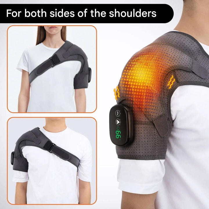 Portable Shoulder Massager with Heat Therapy - ThermoFlex Pro-State of Style