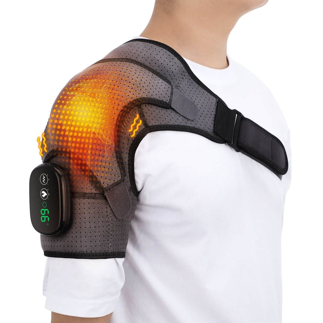 Portable Shoulder Massager with Heat Therapy - ThermoFlex Pro-State of Style