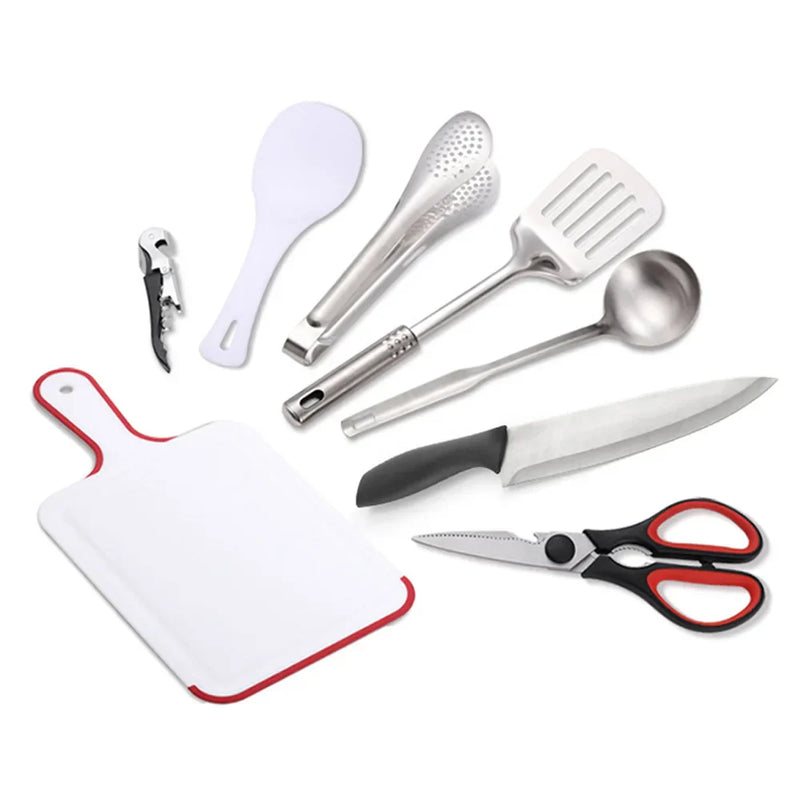 Portable Stainless Steel Outdoor Kitchen Set - CampMate-Dark Blue-State of Style