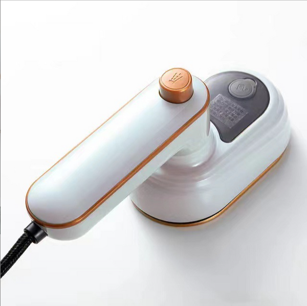 Portable Steam Iron - SteamEase-White Gold-State of Style
