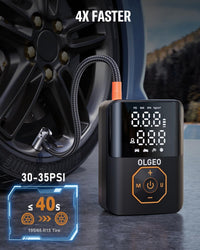 Portable Tyre Pump - 18000mAh Air Compressor for Cars and Motorcycles-State of Style