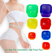 Portion Control Containers (14-Piece Set) - 21 Day Fix for Weight Loss-State of Style