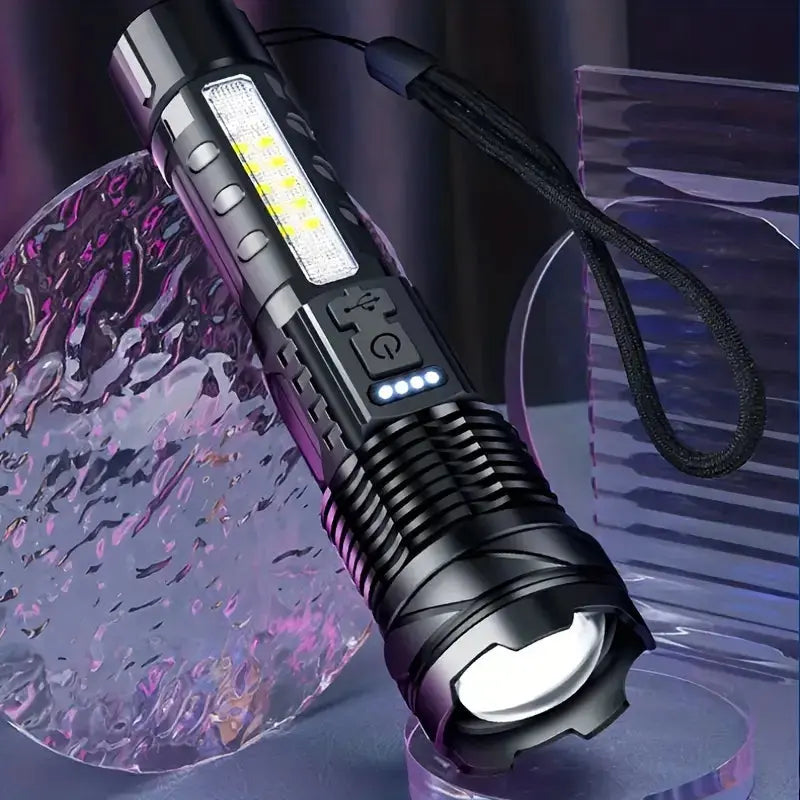 PowerBeam Military Torch with 5000 Lumens-State of Style