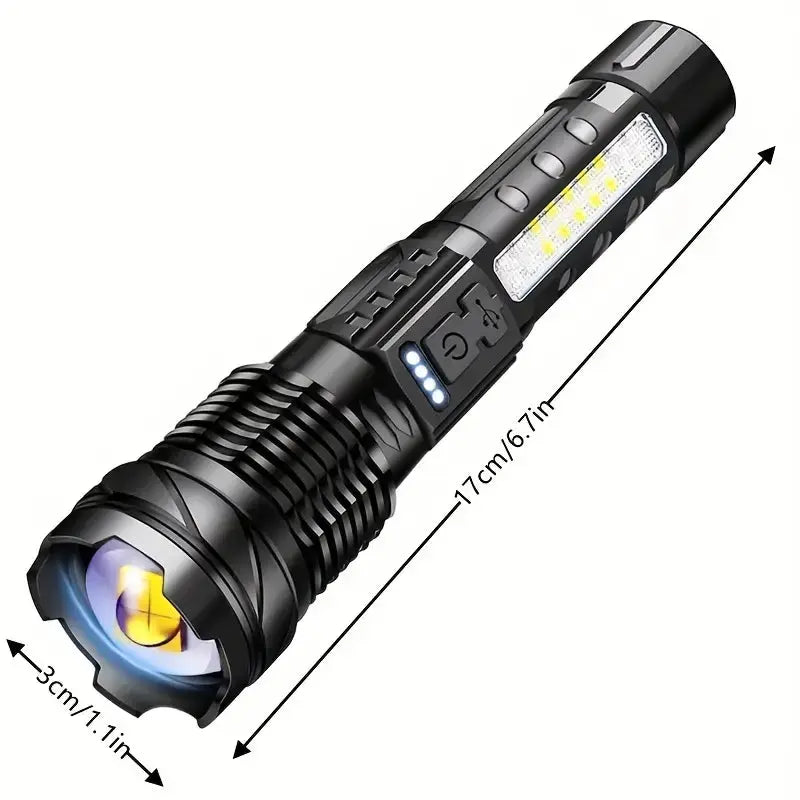 PowerBeam Military Torch with 5000 Lumens-State of Style