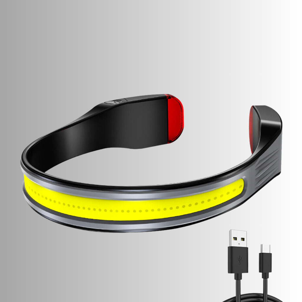 Powerful Headlamp with Wide-Angle LED - BrightBeam-State of Style