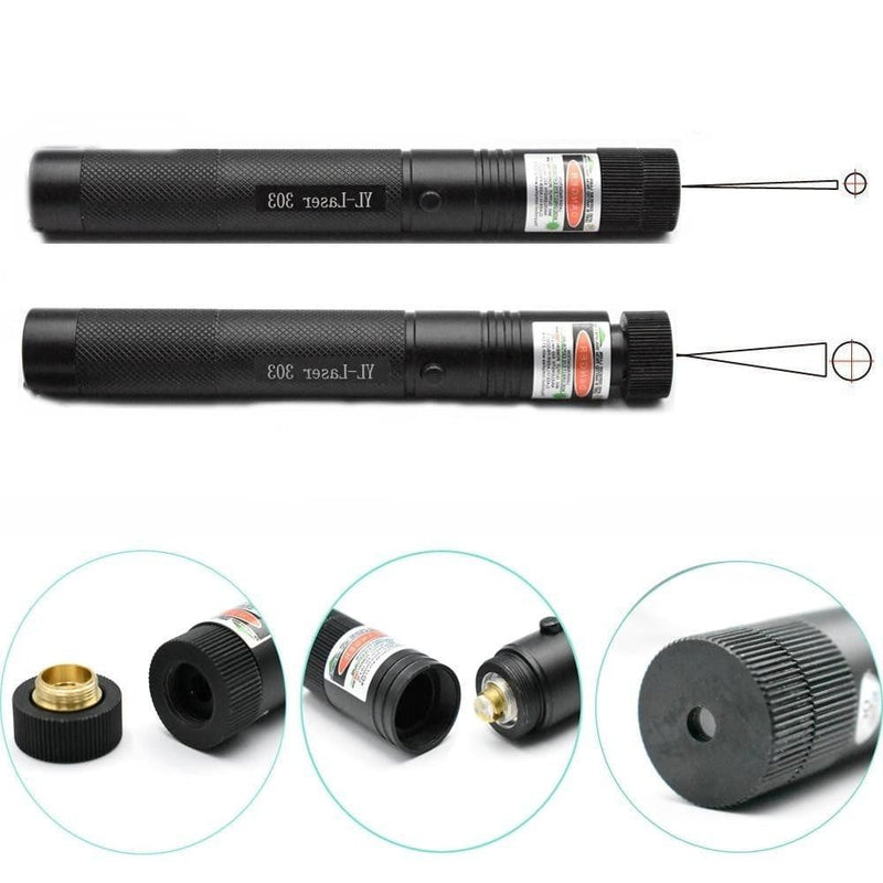 Powerful Laser Pointer - PrecisionBeam-Green-State of Style