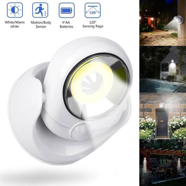 Powerful LED Lamp with Motion Sensor - GlowGuard-State of Style
