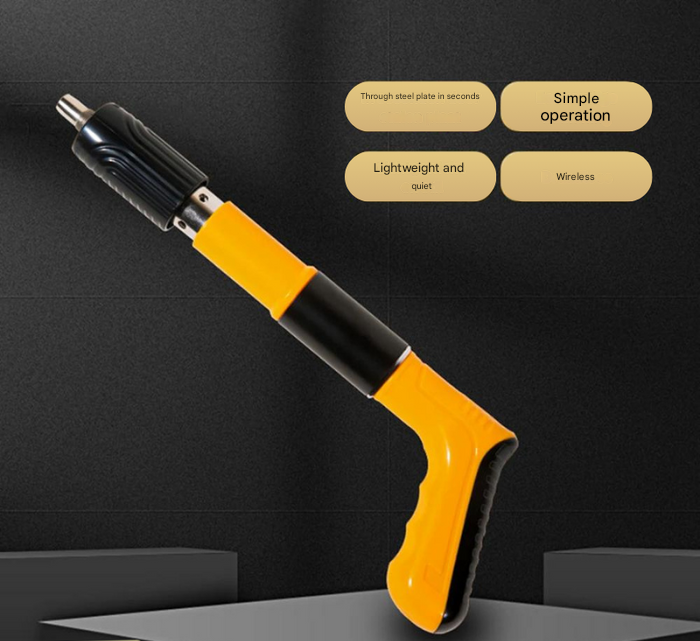 Powerful Nail Gun – GripNail-Yellow + Free nails (60 pieces)-State of Style