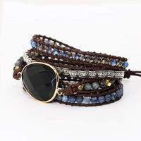 Powerful Onyx Wrap Bracelet - Isadora-State of Style