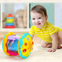 Light-show drum for babies – music & projection for sensory development