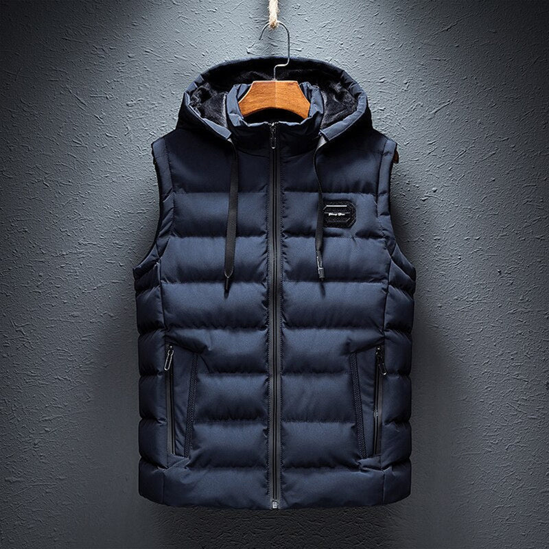 Premium Bodywarmer for Men - Rafael-Blue-S-State of Style