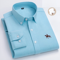 Premium Cotton Shirt - Hugo-Light Blue Check-40 / ~M-State of Style