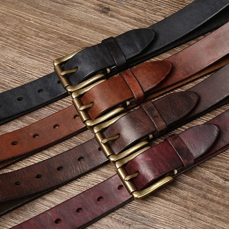 Premium Leather Belt | Durable & Stylish-Brown-100cm-State of Style