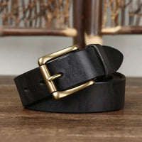 Premium Leather Belt | Durable & Stylish-Brown-100cm-State of Style