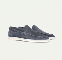 Premium Leather Loafers for Men - Ricardo-Dark Blue-5-State of Style