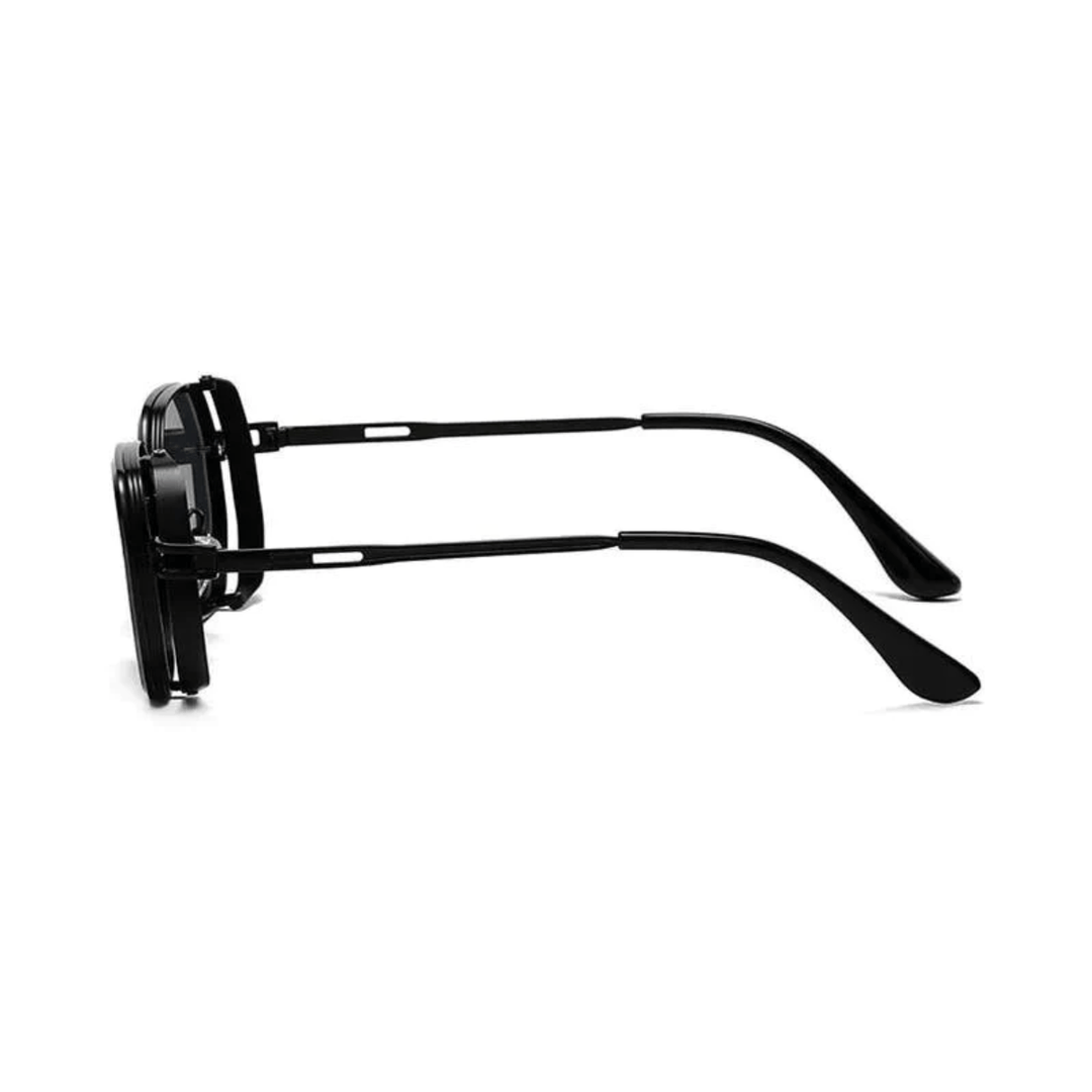 Premium men's sunglasses with an elegant frame – UrbanValence-Black-State of Style