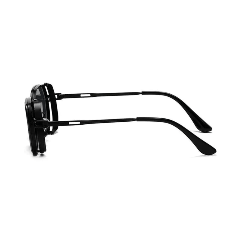 Premium men's sunglasses with an elegant frame – UrbanValence-Black-State of Style