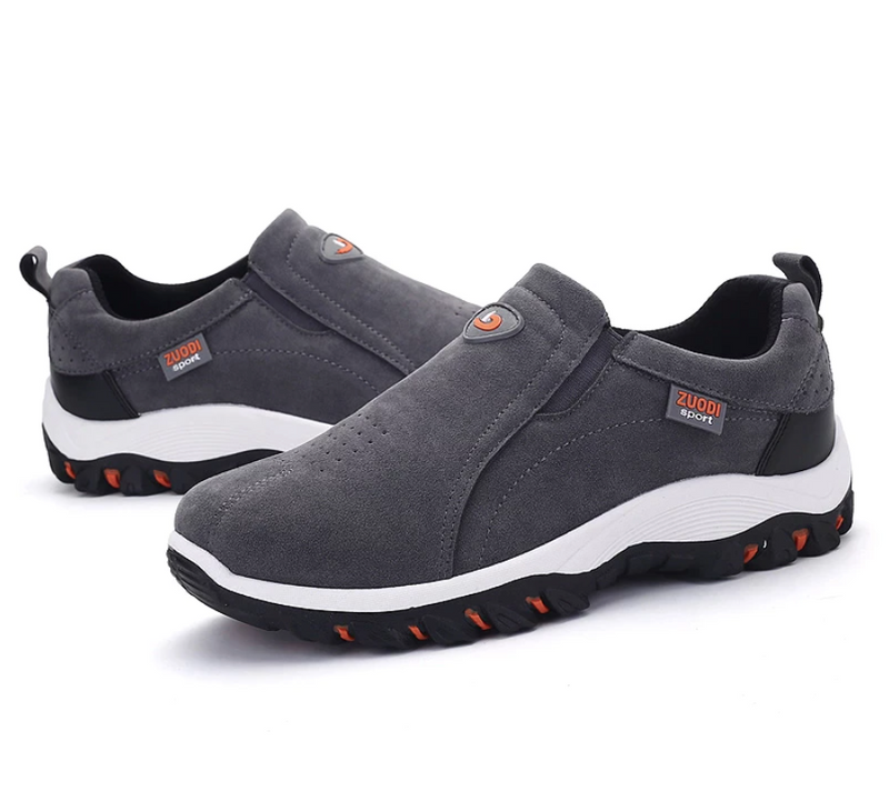 Premium Orthopaedic Hiking Shoes for Men - PathMaster-Black-5.0-State of Style