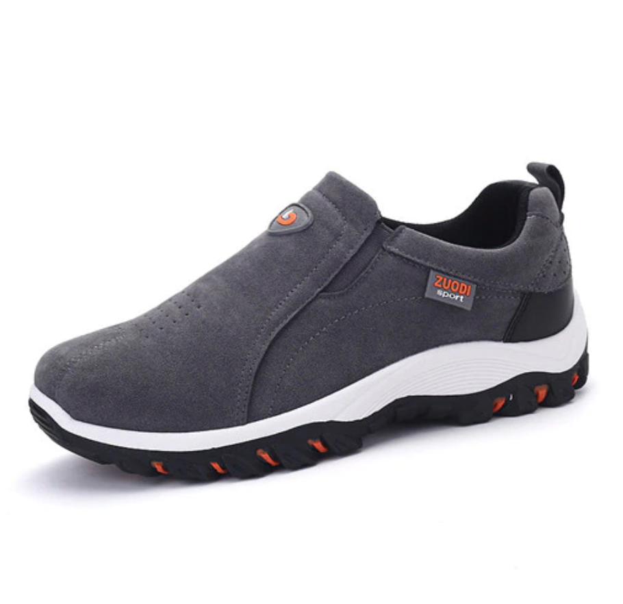 Premium Orthopaedic Hiking Shoes for Men - PathMaster-Black-5.0-State of Style
