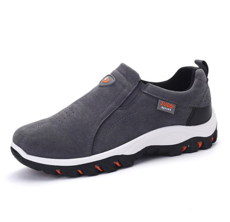 Premium Orthopaedic Hiking Shoes for Men - PathMaster-Black-5.0-State of Style