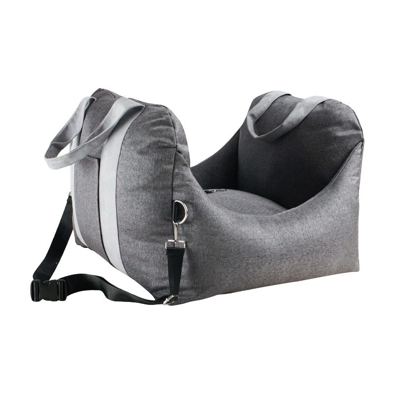 Premium Pet Kennel for Every Season - CuddleHaven™-Grey-State of Style