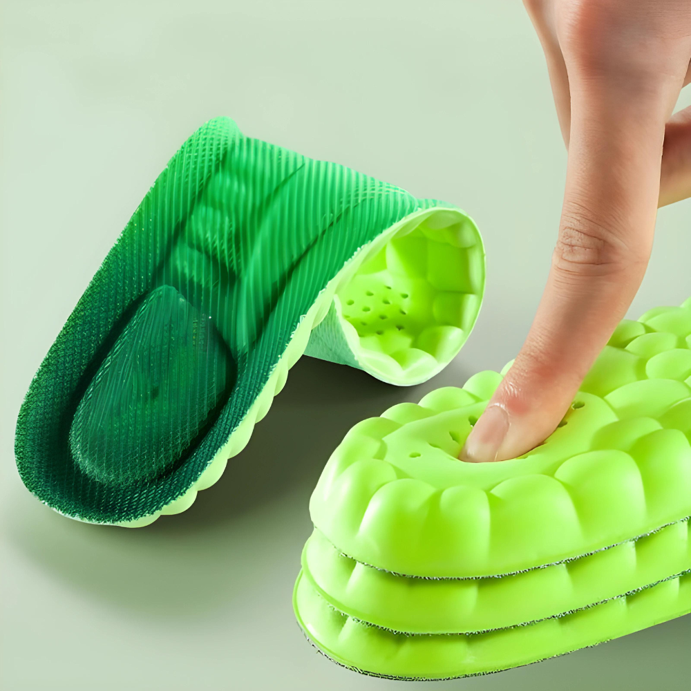 Premium Running Insoles - FlexiStride-Green-AU 3-4-State of Style
