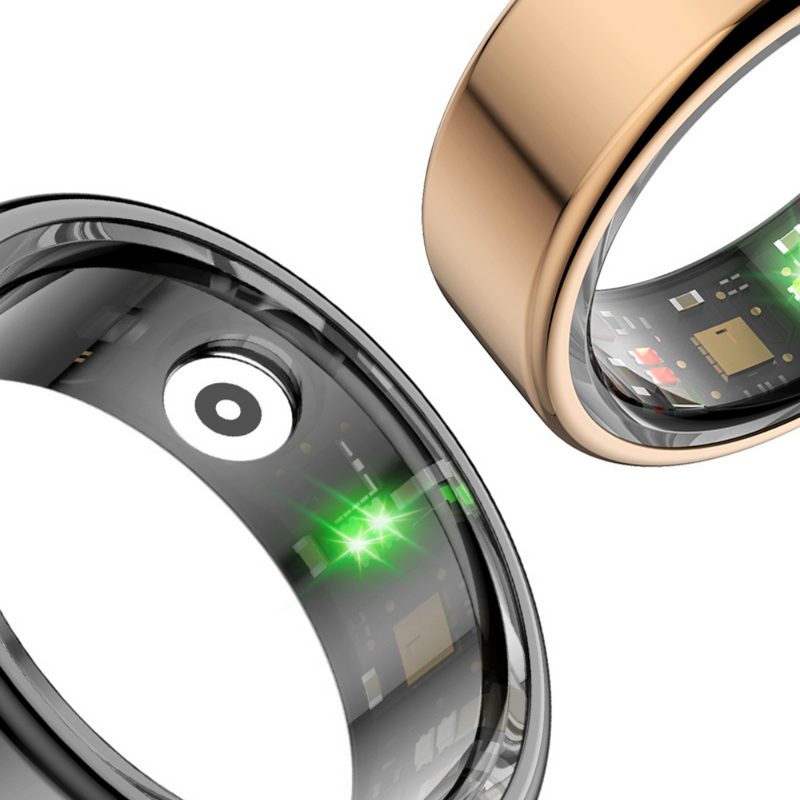 Premium Smart Fitness Ring - HealthRing-Silver-8-State of Style