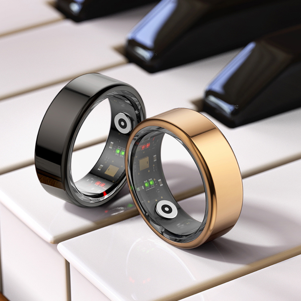 Premium Smart Fitness Ring - HealthRing-Silver-8-State of Style