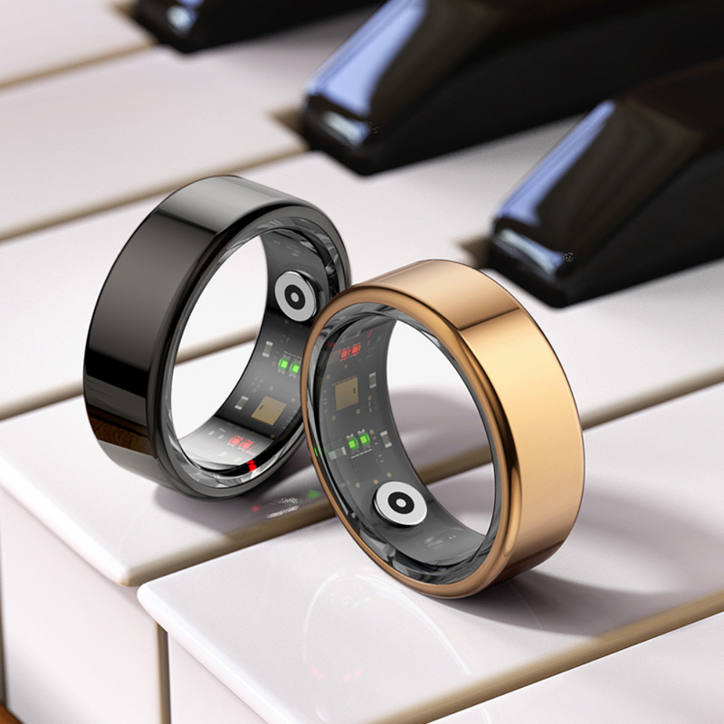 Premium Smart Fitness Ring - HealthRing-Silver-8-State of Style