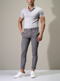 Premium Stretch Trousers | Wrinkle-Free-Navy Blue-29-State of Style