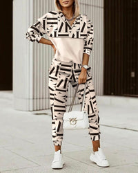 Premium Tracksuit for Women - Mila-Beige-S-State of Style