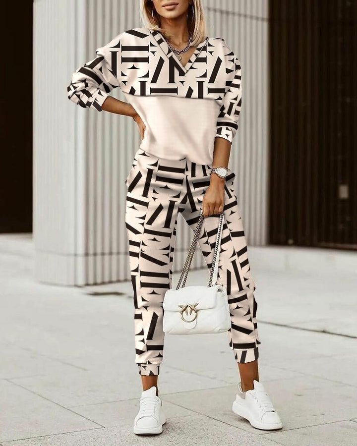 Premium Tracksuit for Women - Mila-Beige-S-State of Style