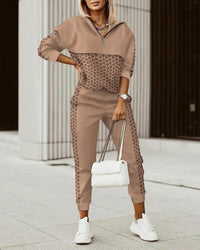 Premium Women's Tracksuit – Elodie-Brown-S-State of Style