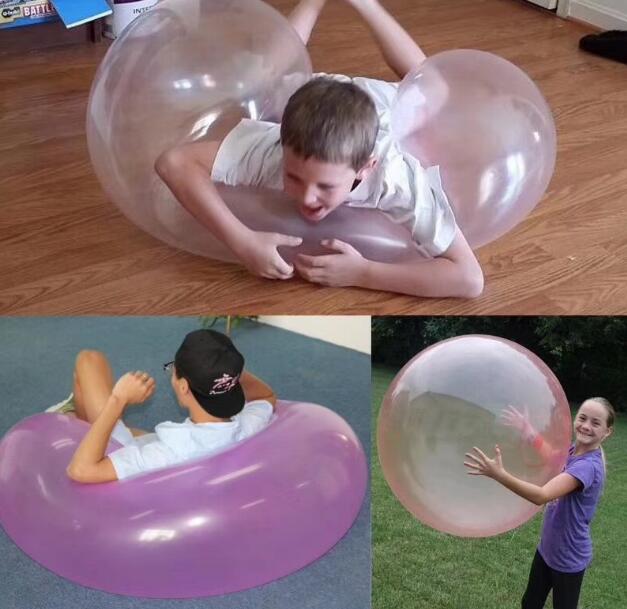 Giant inflatable slime play ball for indoor and outdoor use – 80 cm