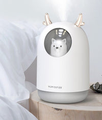 Ultrasonic humidifier with LED night light for the nursery – AirBear Mini