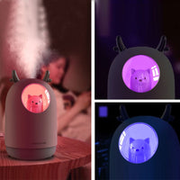 Ultrasonic humidifier with LED night light for the nursery – AirBear Mini