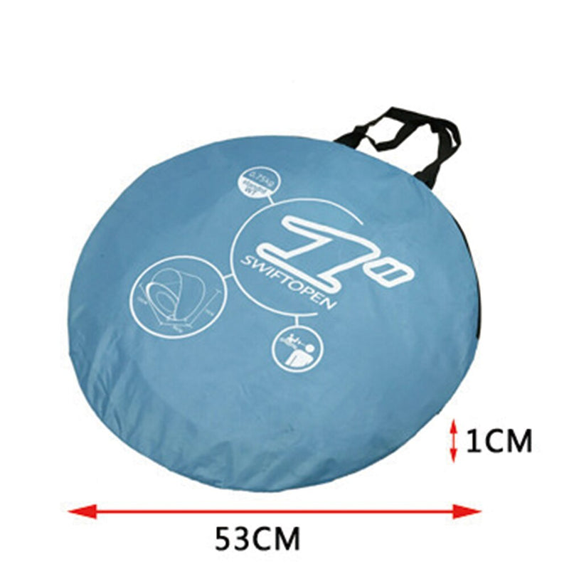 UV-protective beach tent with integrated baby paddling pool – Shadowsplash