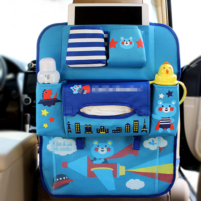 Car organiser for children with tablet and bottle holder – BackBuddy(Buy 1, get 1 free)