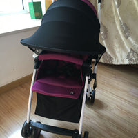 Universal sun protection cover for pushchair – SonnenSchild 85 x 48 cm