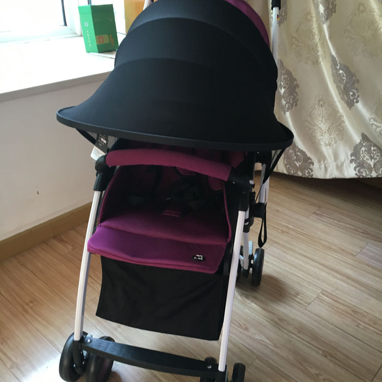 Universal sun protection cover for pushchair – SonnenSchild 85 x 48 cm