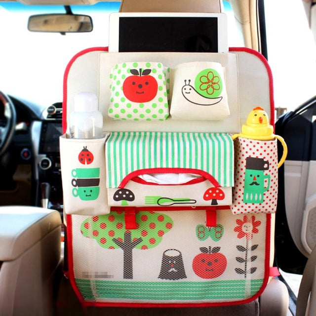 Car organiser for children with tablet and bottle holder – BackBuddy(Buy 1, get 1 free)