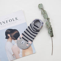 Cute Trainer Socks with Animal Ears