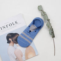 Cute Trainer Socks with Animal Ears