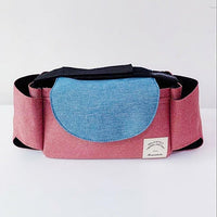 Practical pram bag with adjustable compartments – nappy organiser