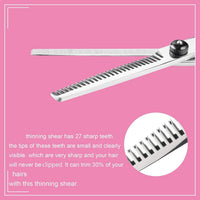 Professional Hair Cutting & Thinning Scissors Set-Black-State of Style