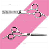 Professional Hair Cutting & Thinning Scissors Set-Black-State of Style