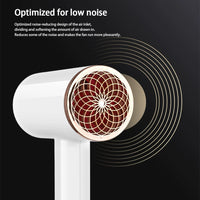PROFESSIONAL HAIRDRYER 2400W WITH COLD AND HOT AIR - NEGATIVE IONS - POWERFUL HAIR DRYER FOR SALON RESULTS-Black-State of Style