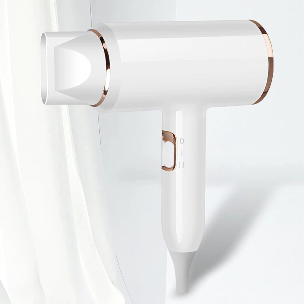 PROFESSIONAL HAIRDRYER 2400W WITH COLD AND HOT AIR - NEGATIVE IONS - POWERFUL HAIR DRYER FOR SALON RESULTS-F37-white-State of Style