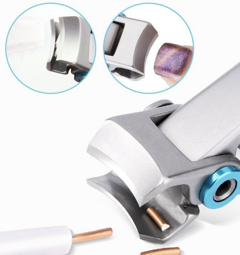 Professional Nail Clipper for Thick Nails - PrecisionClip-Silver-Small-State of Style