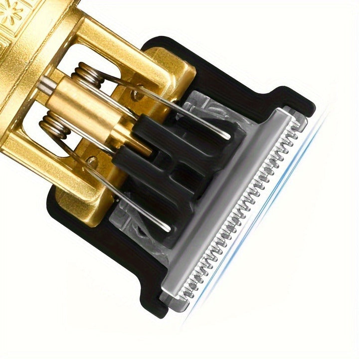 PROFESSIONAL RECHARGEABLE CLIPPER – VINTAGE STYLE FOR PRECISE TRIMMING-Gold-State of Style